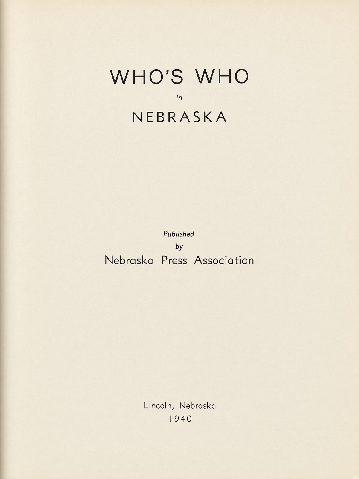 Who's Who in Nebraska - Image 2